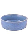 Miska keramick&aacute; Zig Zag 12cm modr&aacute; 0,34l