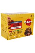 Pedigree kapsa Senior mas.v&yacute;běr v žel&eacute; 12x100g