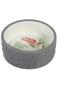 Miska keramick&aacute; DAISY hlodavec 200ml &scaron;ed&aacute; Zolux