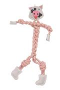 Hračka pes animALL Kr&aacute;va kůže+lano Mr.Roper 57cm