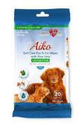 Utěrky vlhčen&eacute; Aiko Soft Care Sensitive 16x20cm 20ks