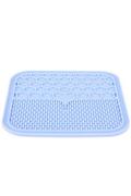 L&iacute;zac&iacute; podložka pro psy SILICONE modr&aacute; L Zolux