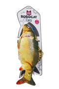 Hračka kočka Robocat Fish kapr madnip, USB 30cm