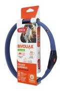 Obojek LED velk&yacute; BIVOUAK 30-60cm USB modr&aacute; Zolux