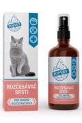 Rozčes&aacute;vač srsti pro kočky TOPVET 100ml