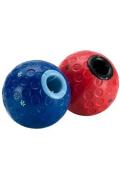 Hračka pes BUSTER Treat ball, červen&aacute;,velikost S