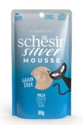 Schesir Cat kapsa Silver Senior Mousse kuře 80g