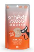 Schesir Cat kapsa Silver Senior Mousse los/kuř 80g