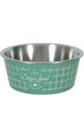 Miska nerez pes FOOD DOG 400ml zelen&aacute; Zolux