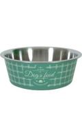 Miska nerez pes FOOD DOG 1,7l zelen&aacute; Zolux