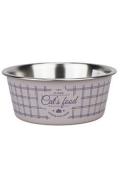 Miska nerez kočka FOOD CAT 400ml růžov&aacute; Zolux