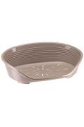 Pelech plast SIESTA DLX 6 hněd&yacute; 70,5x52x23,5cm FP