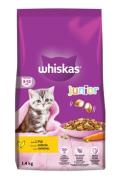 Whiskas Dry Junior s kuřec&iacute;m masem 1,4kg