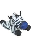 Hračka pes FRIENDS Zebra Caleb M ply&scaron; černob&iacute;l&aacute; Zolux