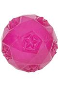 Hračka pes BALL TPR POP m&iacute;ček 7,5cm růžov&aacute; Zolux