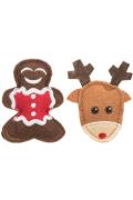 V&aacute;nočn&iacute; hračka kočka Xmas SOB+PERN&Iacute;ČEK 8cm TR