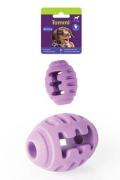 Hračka pes Aroma Rugby pamlskovn&iacute;k, 8cm