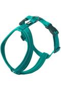 Postroj Y Hurtta Casual ECO pav&iacute; zeleň 30-35cm
