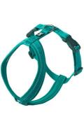 Postroj Y Hurtta Casual ECO pav&iacute; zeleň 50-60cm
