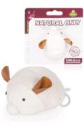 Hračka kočka My&scaron; vibruj&iacute;c&iacute; Natural Only 7,5cm