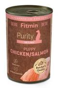 Fitmin Purity dog konz. Puppy Salmon&Chicken 400g