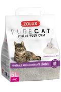 Podest&yacute;lka PURECAT mineral light clumping 5l Zolux