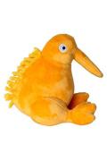 Hračka pes PLUSH ply&scaron;,p&iacute;skac&iacute;,oranžov&aacute; 16cm Kiwi