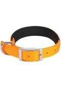 Obojek pes SOFT nylon 25mm/65cm oranžov&aacute; Zolux