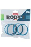 Komponenty Rody 3-spojovac&iacute; kroužek modr&yacute; 4ks Zolux