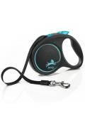 Vod&iacute;tko FLEXI Black Design M p&aacute;sek 5m/25kg modr&aacute;