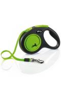 Vod&iacute;tko FLEXI Neon New M p&aacute;sek 5m/25kg čern&aacute;/zelen&aacute;