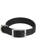 Obojek pes SOFT nylon 25mm/60cm čern&aacute; Zolux