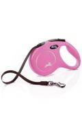 Vod&iacute;tko FLEXI Classic New M p&aacute;sek 5m/25kg růžov&aacute;