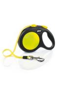 Vod&iacute;tko FLEXI Neon New L p&aacute;sek 5m/50kg neon