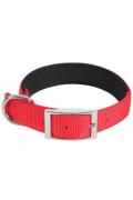 Obojek pes SOFT nylon 20mm/45cm červen&aacute; Zolux