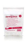 Tyčinky vatov&eacute; BambooStick S/M pro či&scaron;t. u&scaron;&iacute; psů 50ks