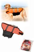 Vesta plavac&iacute; Dog L 40cm oranžov&aacute; KAR