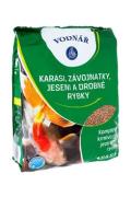 Krmivo pro ryby KARASI, Z&Aacute;VOJ,JESENI a mal&eacute; rybk 4kg