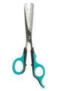 Nůžky efilačn&iacute; oboustrann&eacute; pro psy/kočky  18cm TR