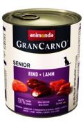 Animonda pes GRANCARNO konz. Senior hověz&iacute;/jehněč&iacute;800g