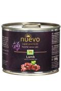Nuevo kočka Senior Jehněč&iacute; s brusinkami konz. 200g
