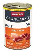 Animonda pes GRANCARNO konz. Adult hověz&iacute;/kuřec&iacute; 400g