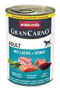 Animonda pes GRANCARNO konz. Adult losos/&scaron;pen&aacute;t 400g