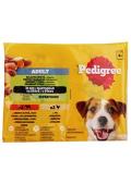 Pedigree kapsa Adult kuře se zel./hověz&iacute; se zel.4x100g
