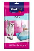 Vitakraft n&aacute;hr.s&aacute;čky do Wc pro kočky CloFix 15ks