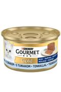 Gourmet Gold konz. kočka pa&scaron;t. tuň&aacute;k 85g