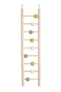 Žebř&iacute;k pro pt&aacute;ky dřevěn&yacute; 9 př&iacute;ček 37,5cm Zolux