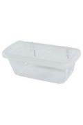 Krm&iacute;tko pro pt&aacute;ky plast s děl&iacute;c&iacute; mř&iacute;žkou S 9cm Zolux