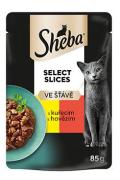 Sheba kapsa Select Slices s kuřec&iacute;m a hověz&iacute;m 85g