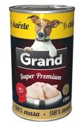 GRAND Dog konz. SuperPremium 1/2 kuřete 1300g